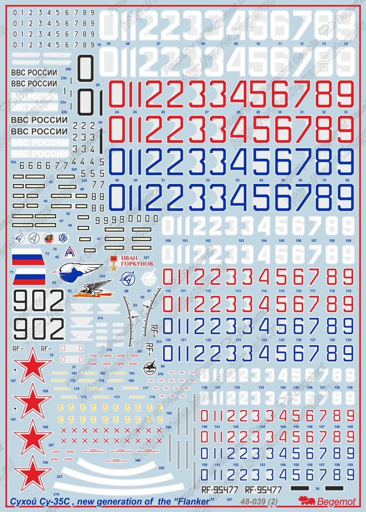 Dry Su-35c (decal) - imodeller.store