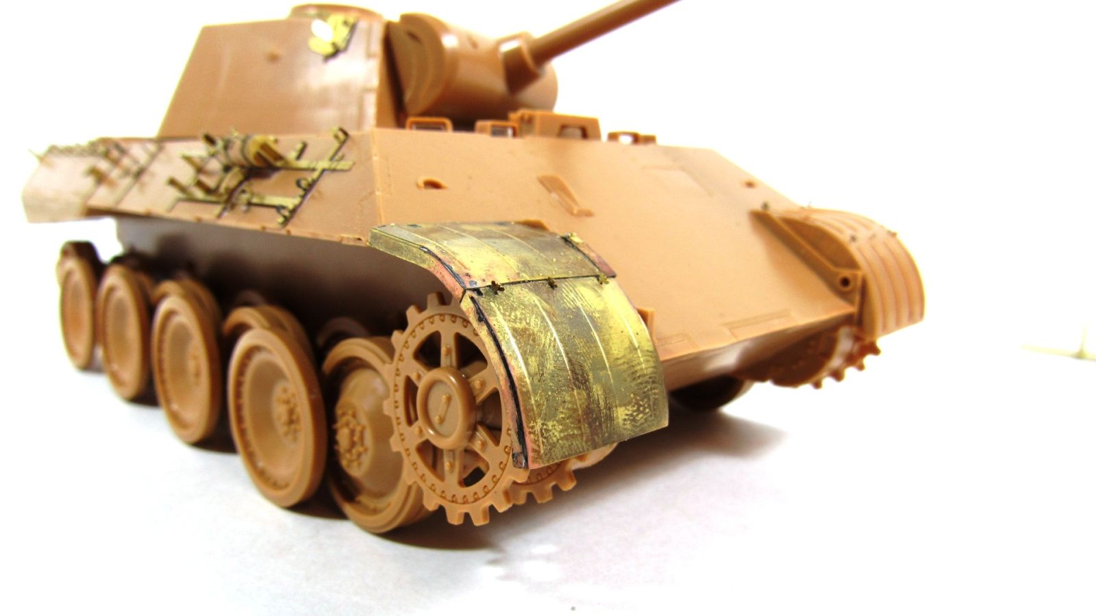 Feed boxes and mudguards on sd.kfz. 171 Panther from a star - imodeller.store