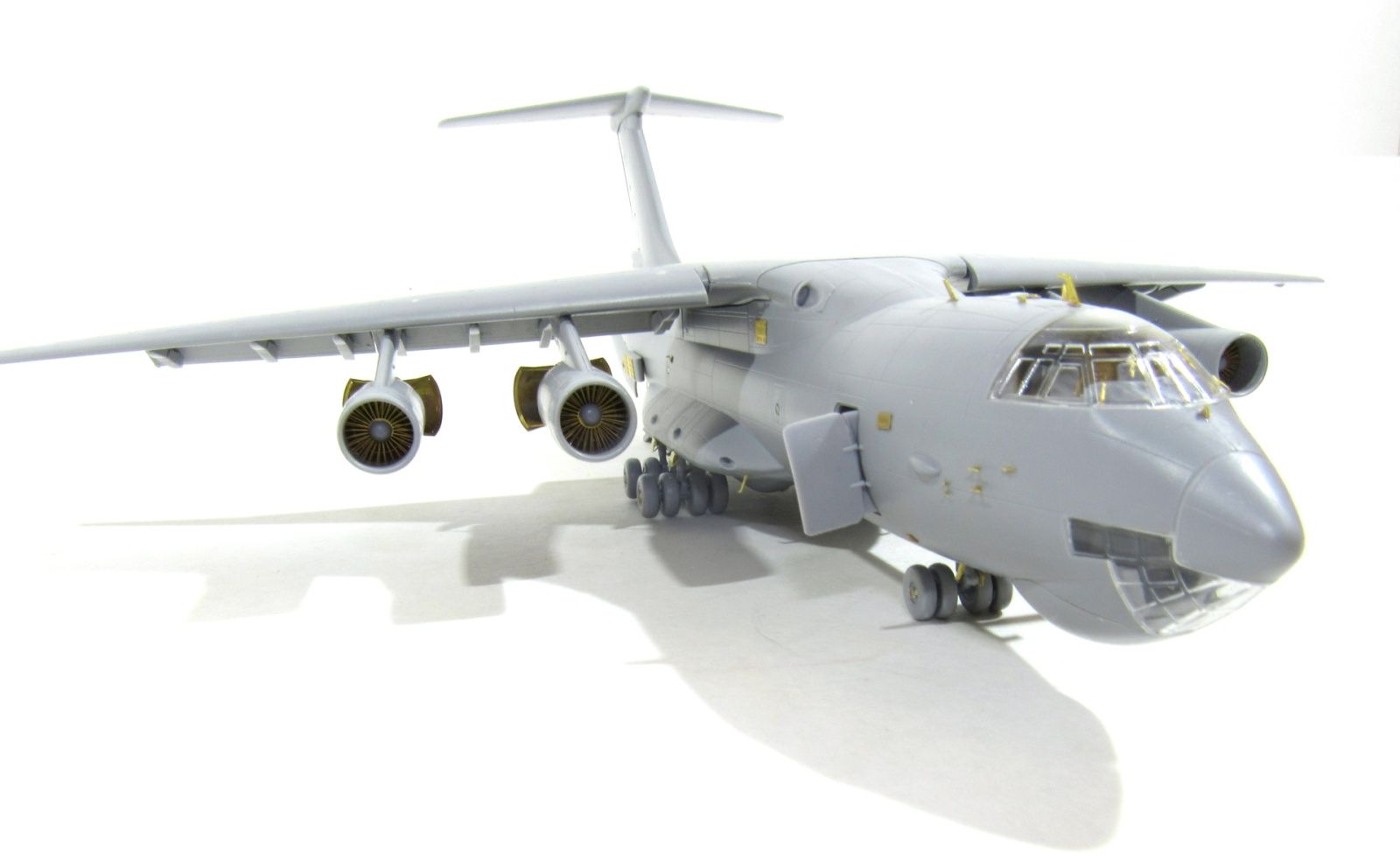 IL-76MD exterior (star) - imodeller.store