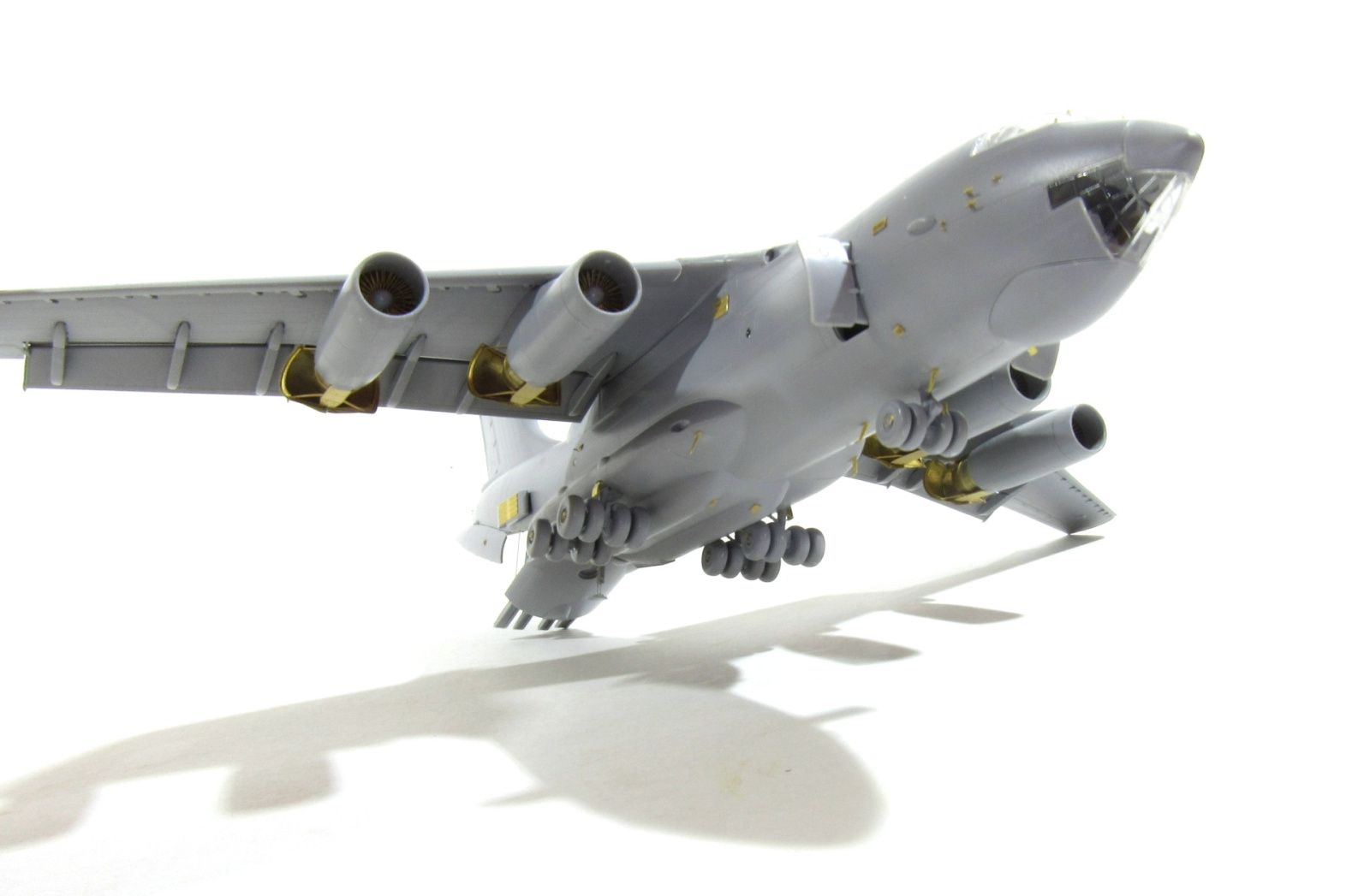 IL-76MD exterior (star) - imodeller.store