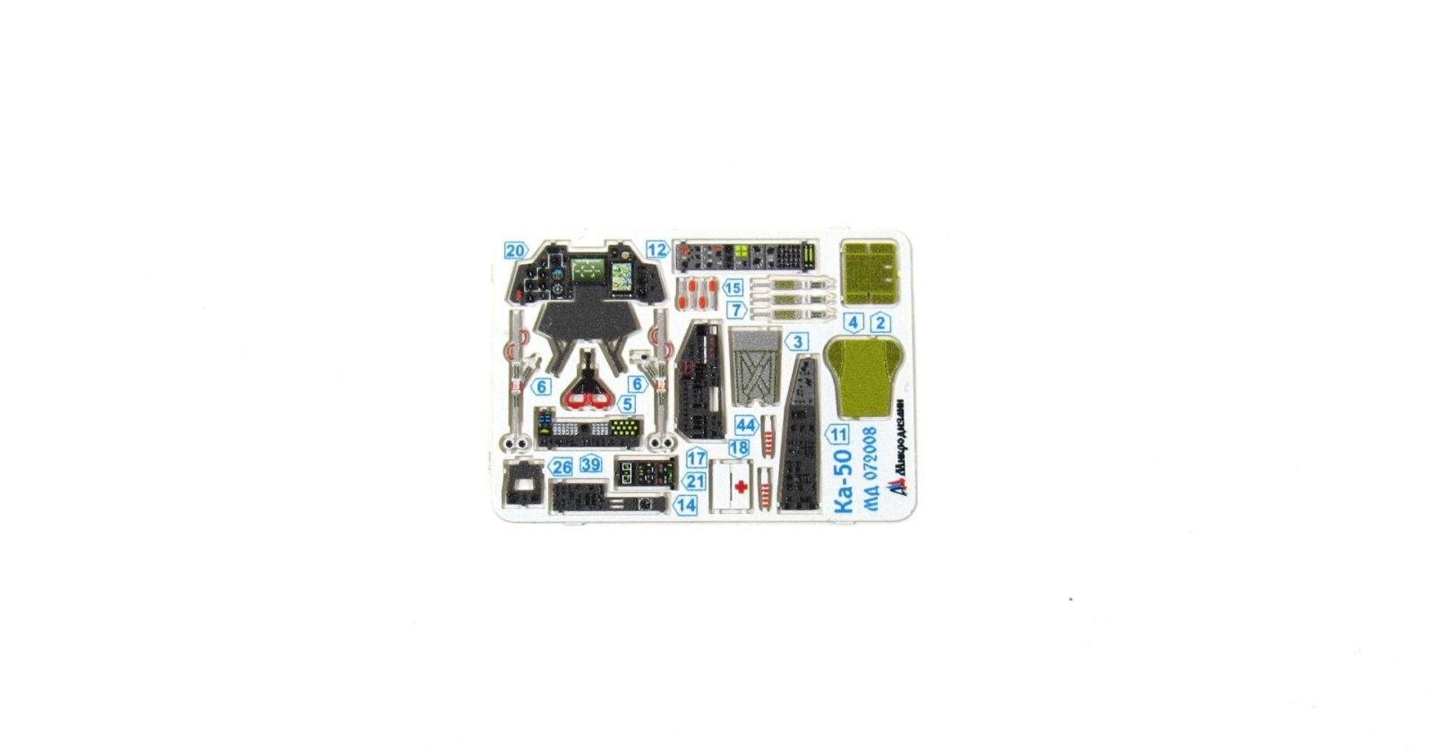 Ka-50 Color cabin (star) - imodeller.store