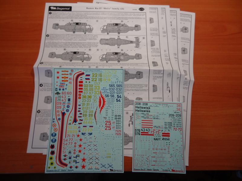 Kamov Ka-27 Family (2) 1.72 (decal) - imodeller.store