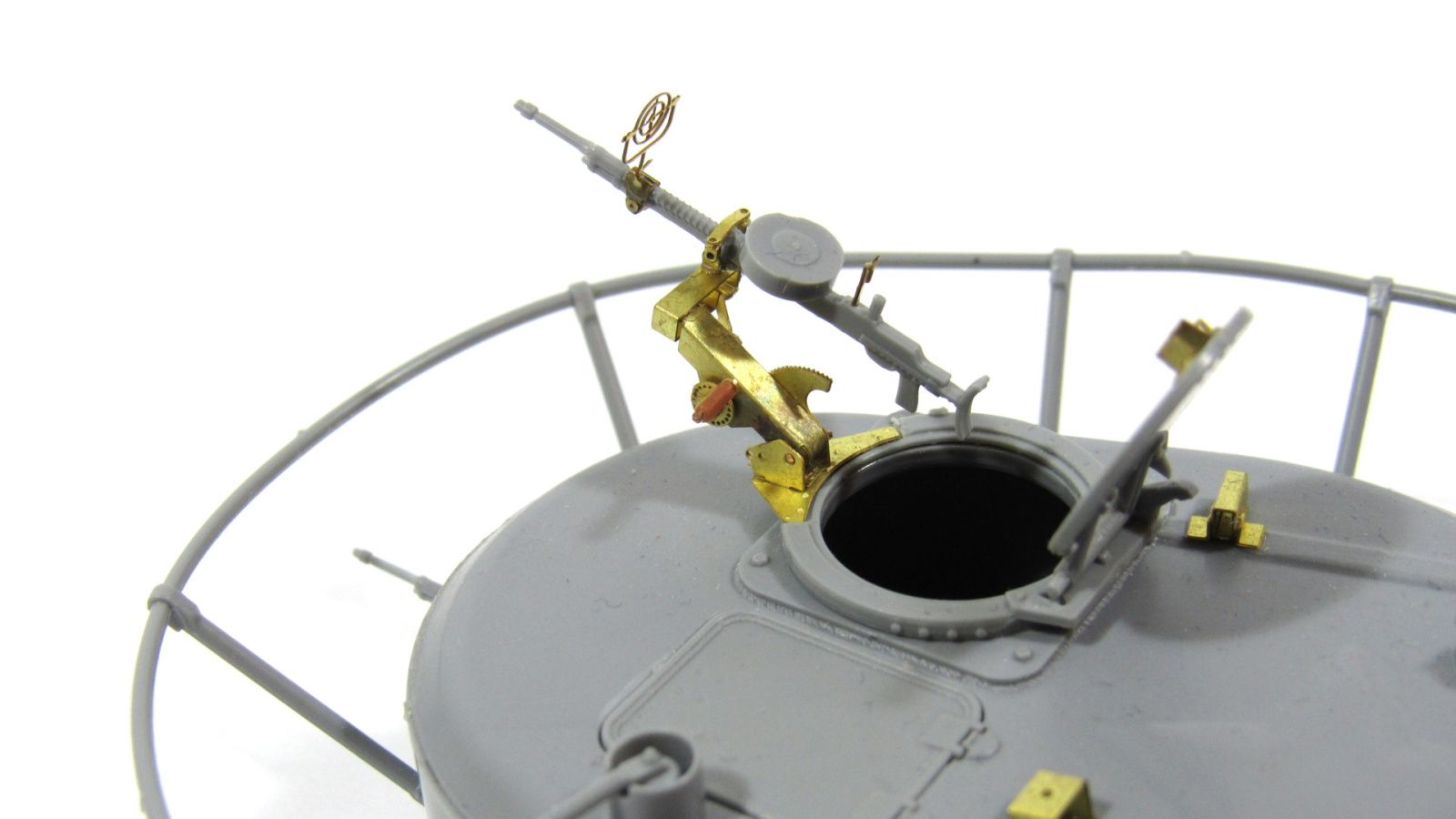 Machine gun turret P-40 (for tanks T-26, T-28, T-35, BT) - imodeller.store