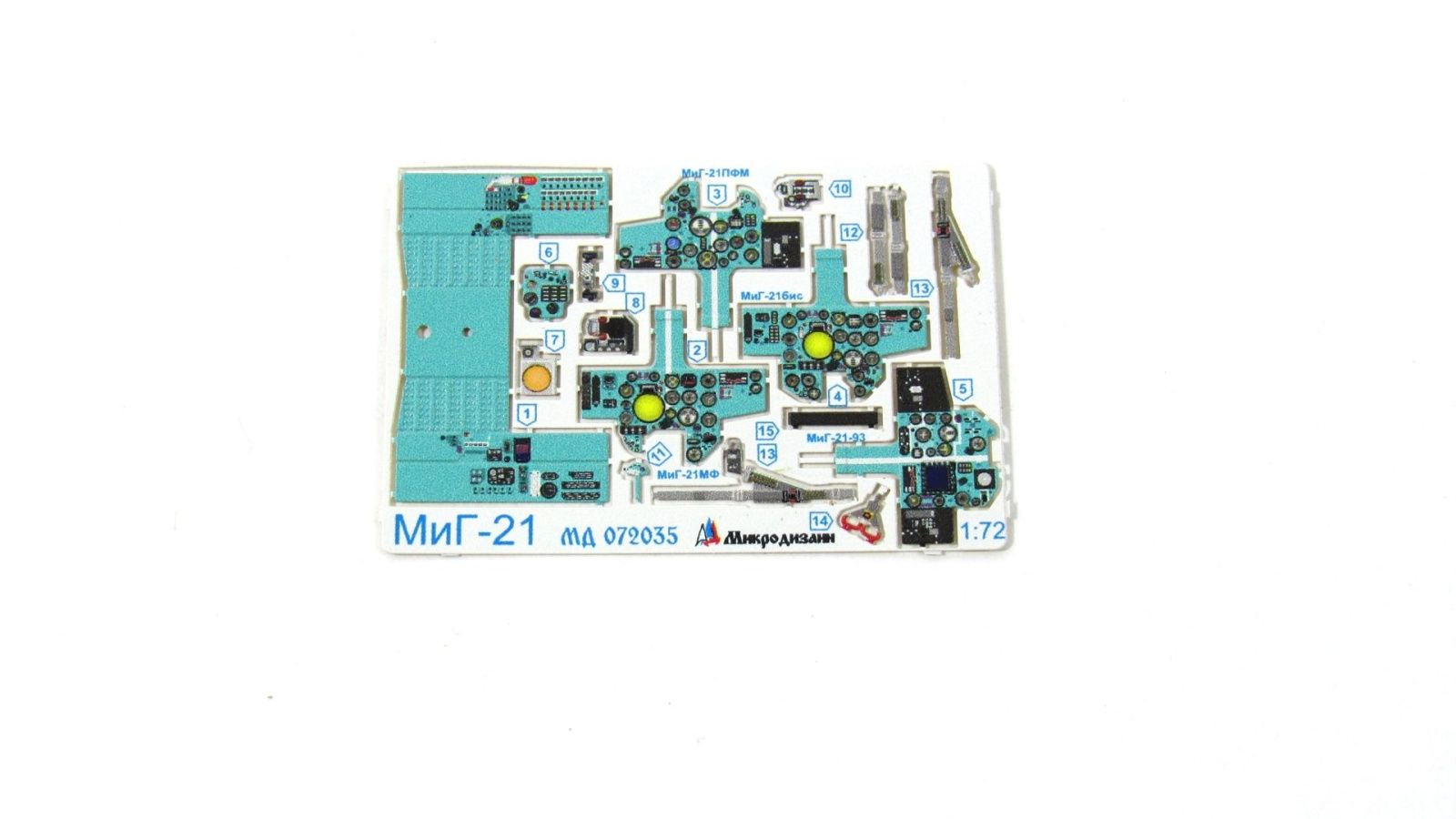 MiG-21 (star) - imodeller.store