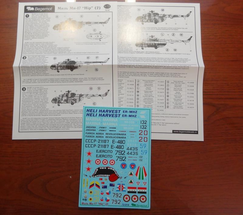 MIL MI-17 1.72 (Decal) - imodeller.store