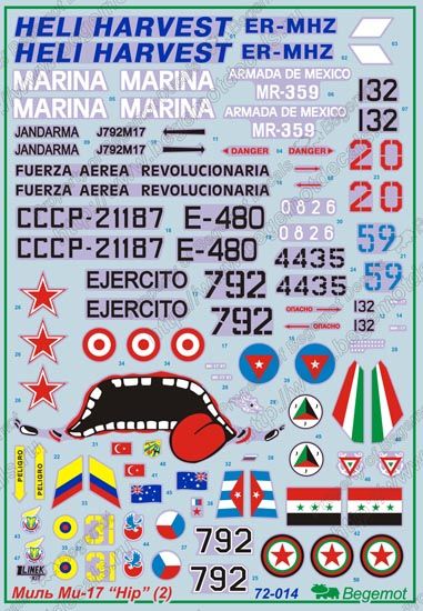 MIL MI-17 1.72 (Decal) - imodeller.store