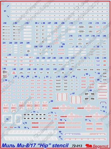Miles Mi-8 \ 17 Technician 1.72 (decal) - imodeller.store