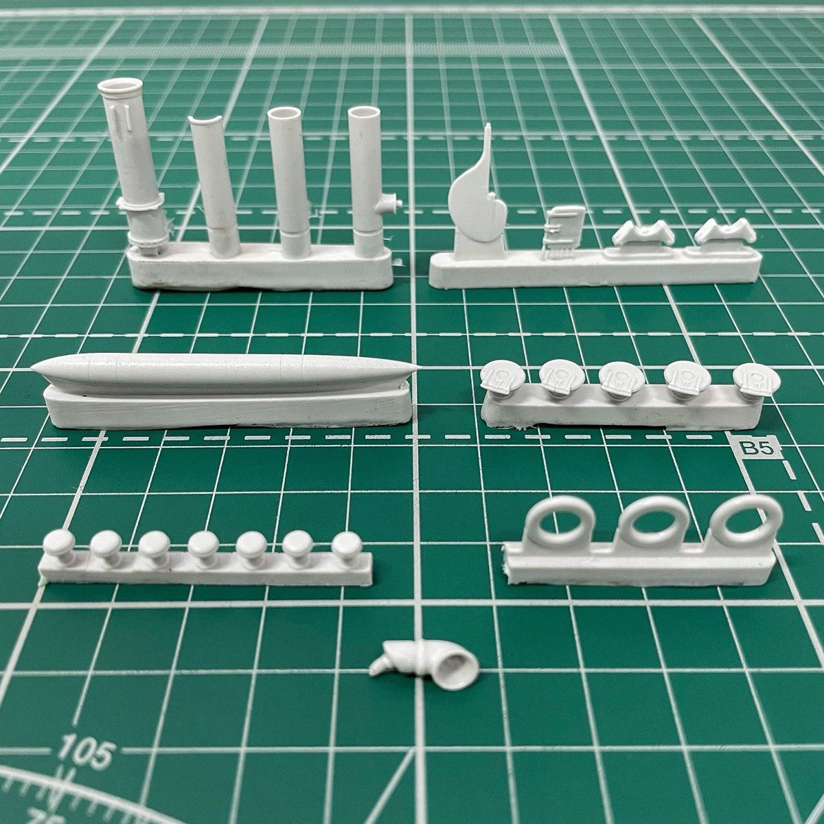 Minnote boat Yarrow No. 46 60 feet. - imodeller.store