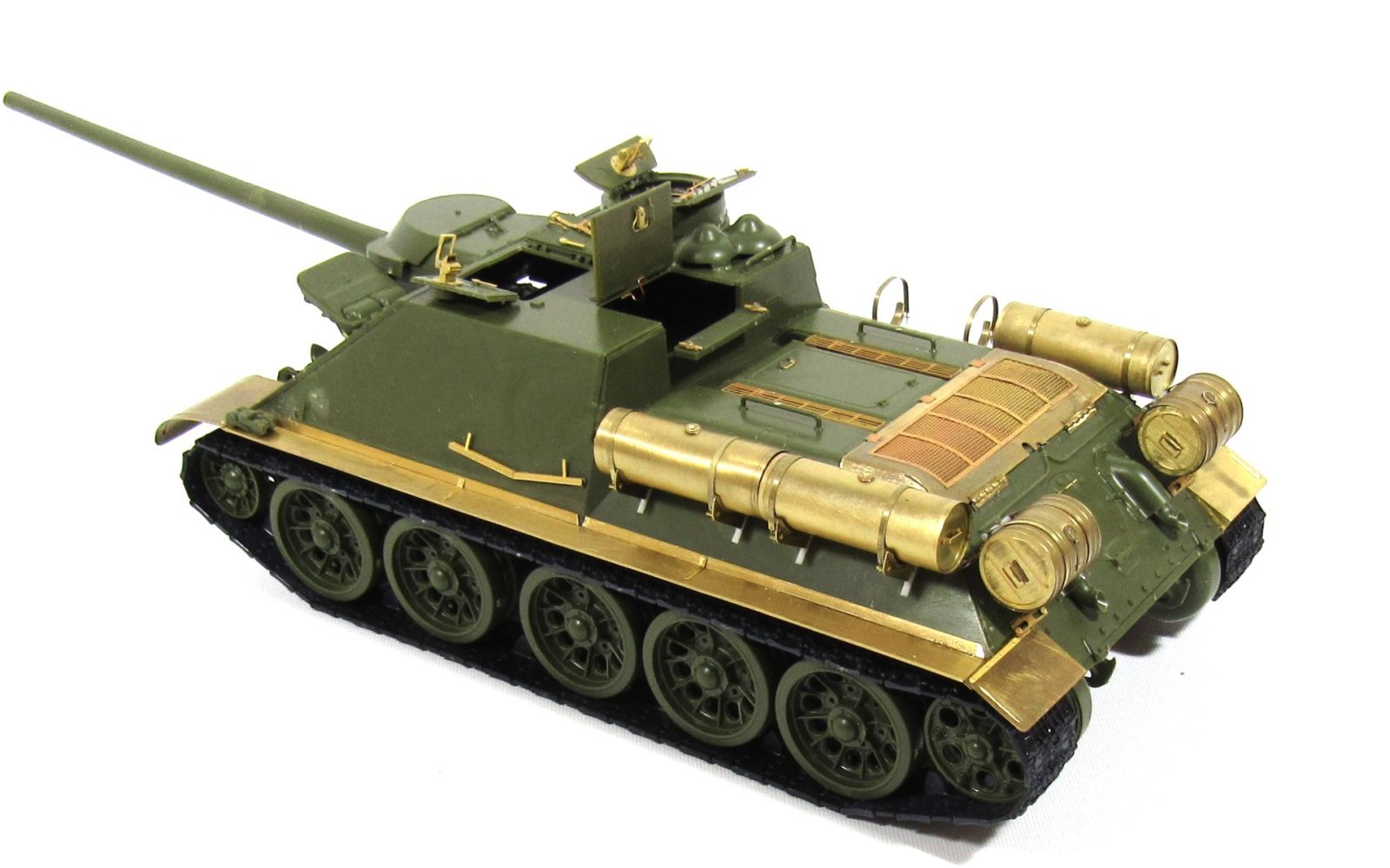 Nadly Shelves and mudguards Su-100 - imodeller.store