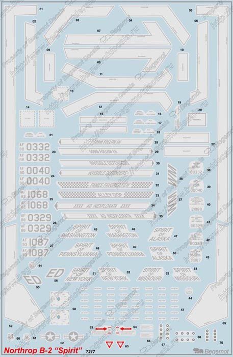 NORTROP V-2A 1.72 (decal) - imodeller.store