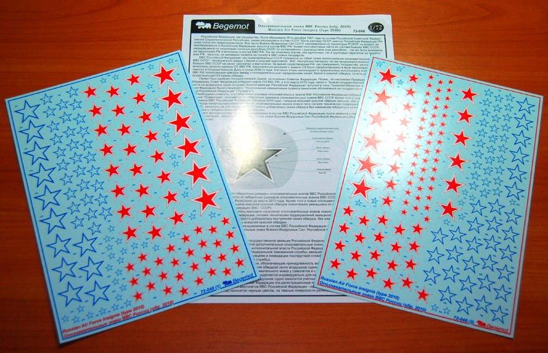 OZA Air Force Rossiyam 2010 1.72 (Decal) - imodeller.store
