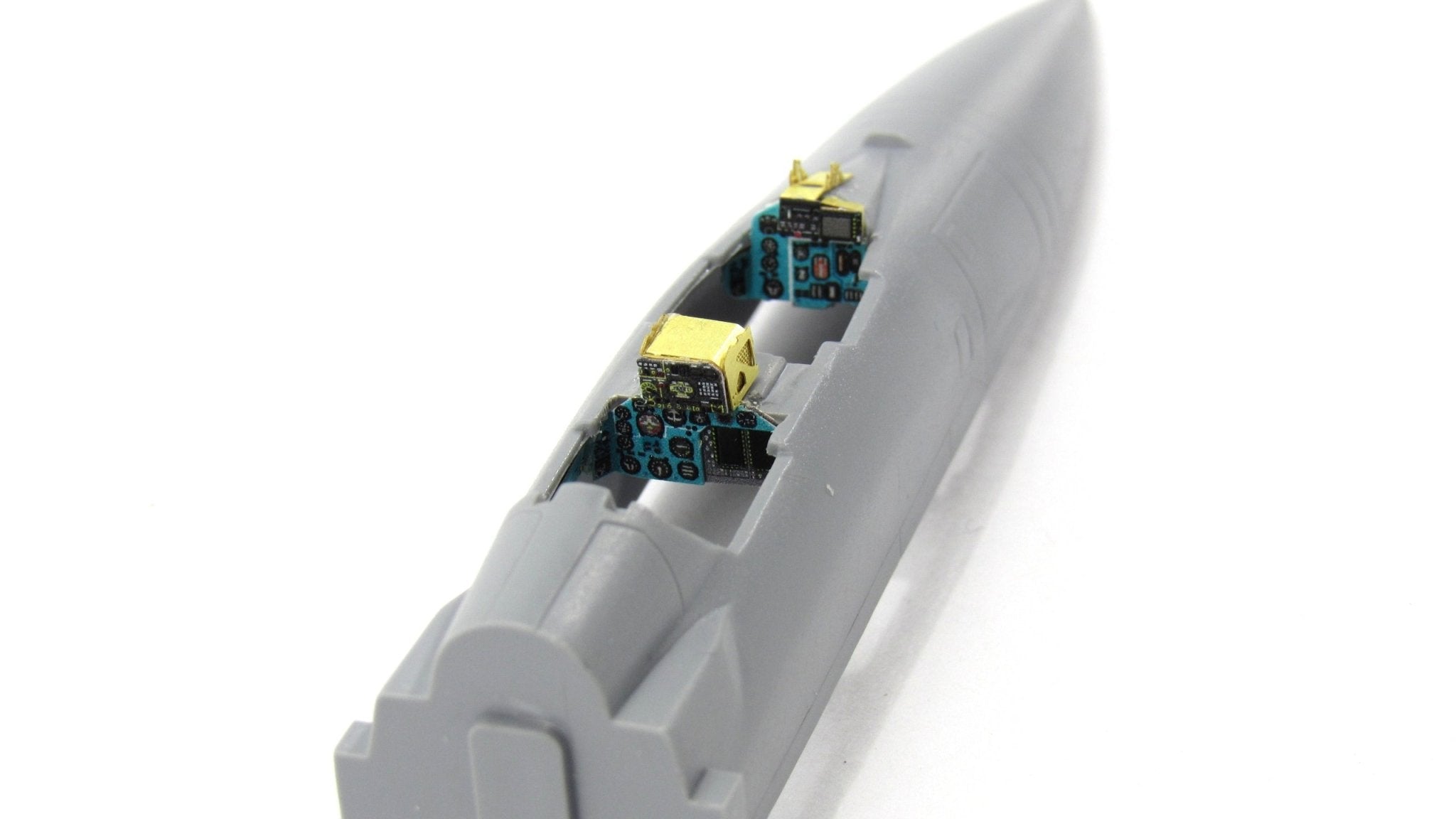 Photo-etched detailing set for MiG-31 interior by Zvezda 7229, 7244 1:72 - imodeller.store