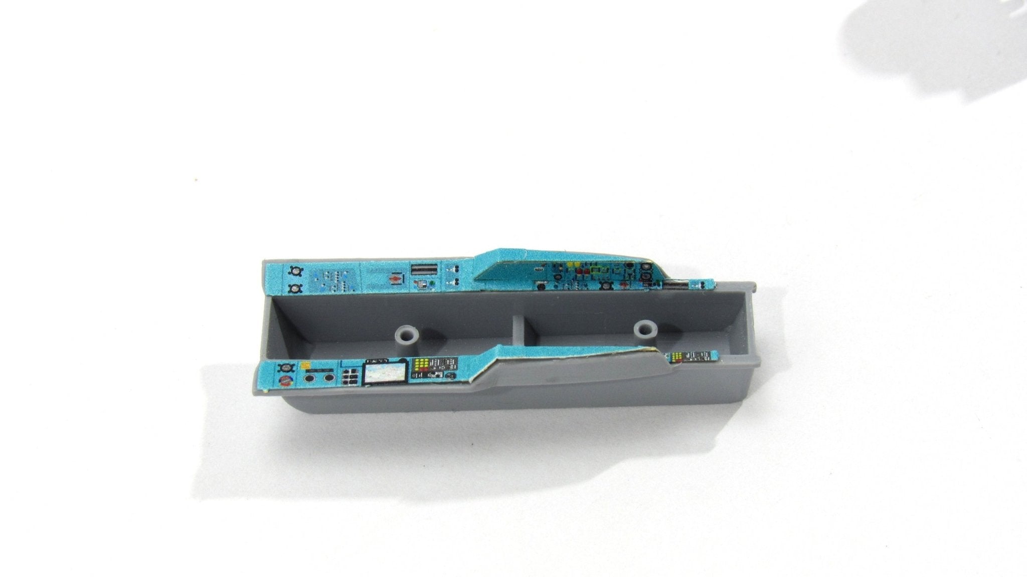 Photo-etched detailing set for MiG-31 interior by Zvezda 7229, 7244 1:72 - imodeller.store