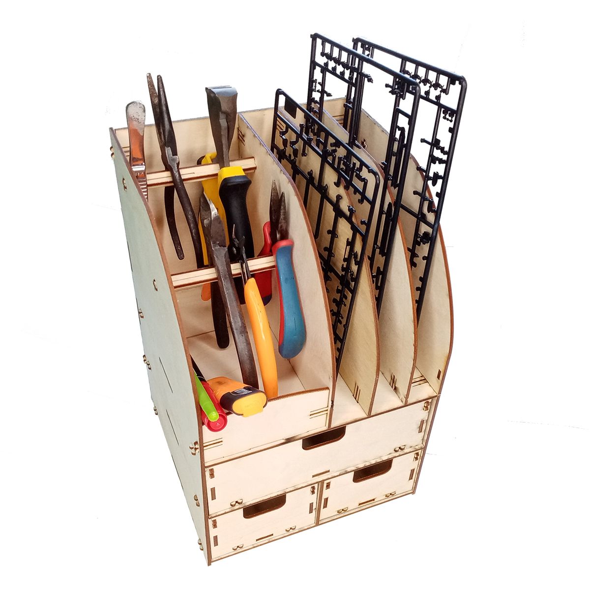 Place of modelist with boxes. Type 2 - imodeller.store