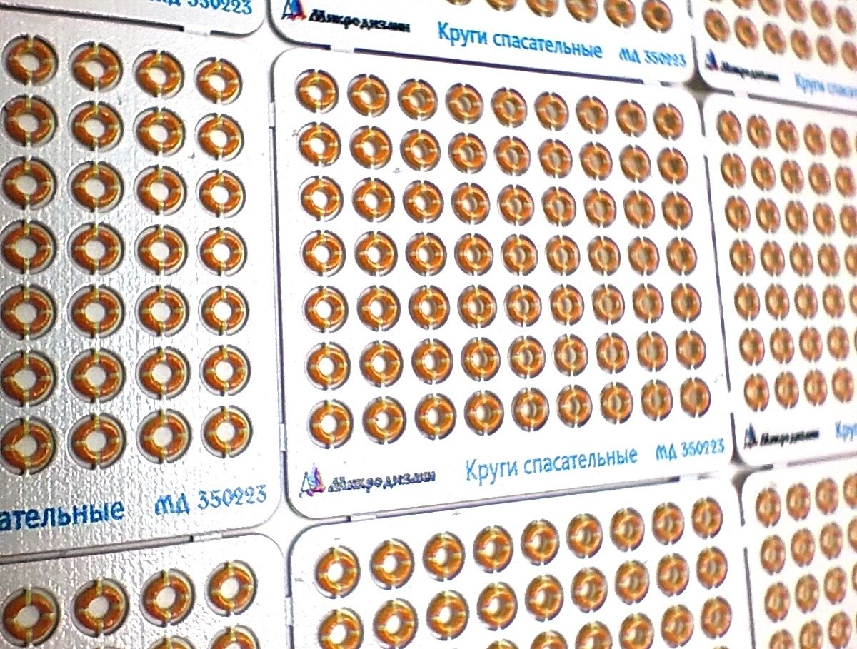 Rescue circles (modern fleet) - imodeller.store