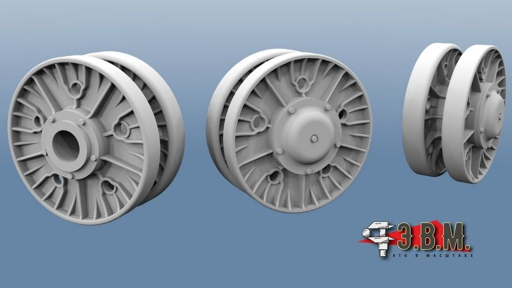 RS35008 Shipping rinks IS-2 Late (1:35) - imodeller.store