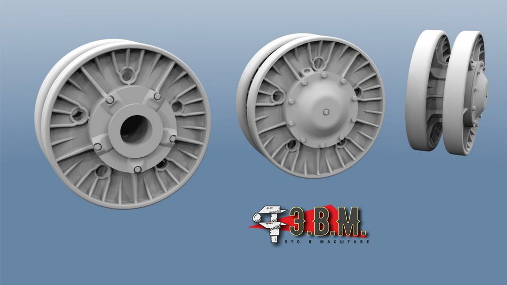 RS35009 Shipping rinks IS-3M (1:35) - imodeller.store