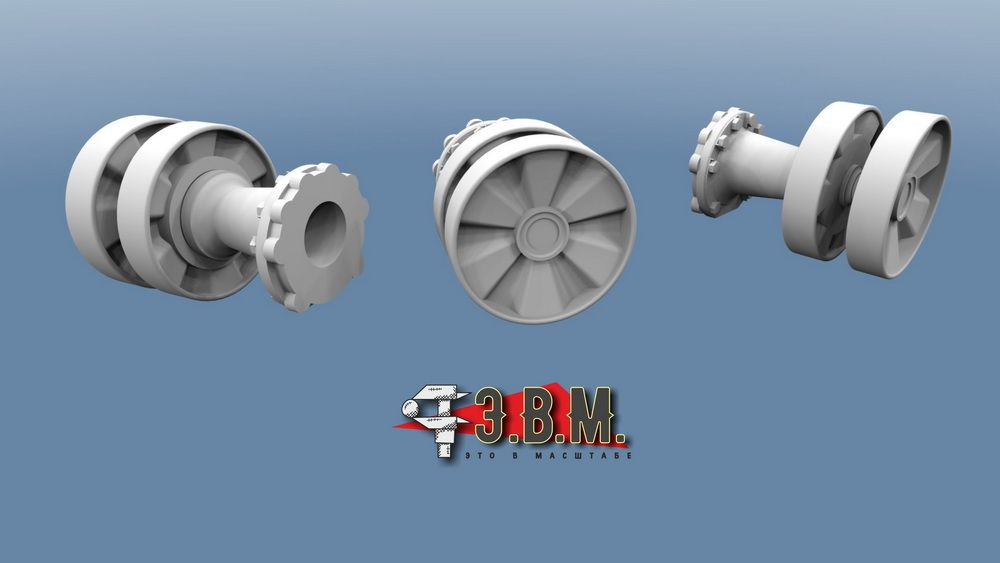 RS35015 supporting rinks T-10 (1:35) - imodeller.store
