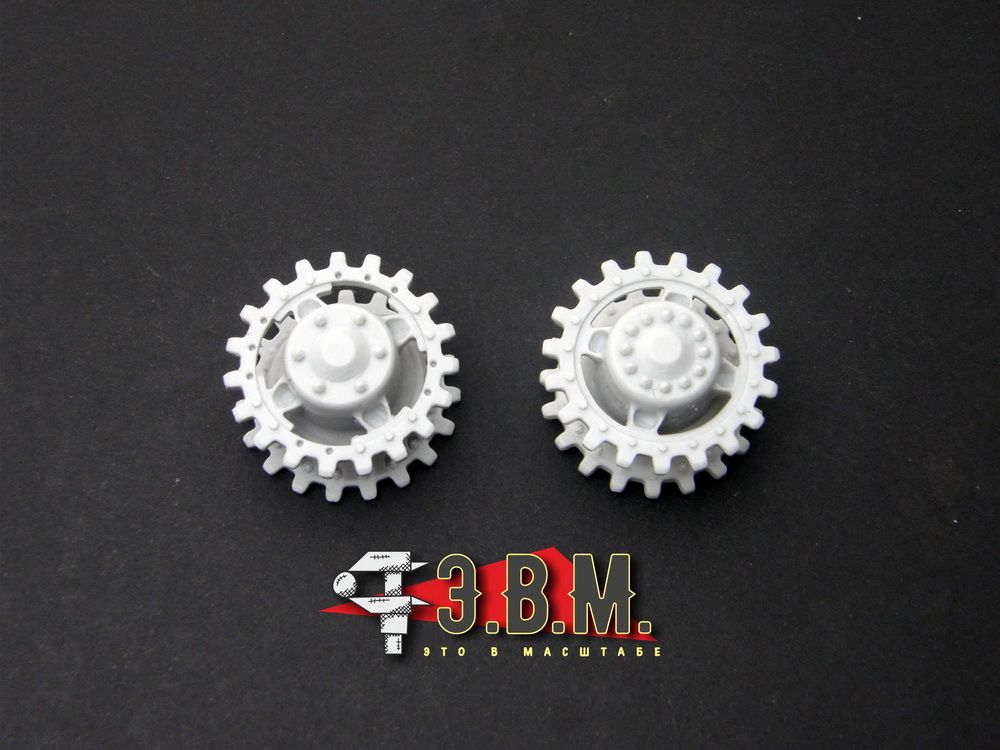 RS35049 leading wheels of SAU "Ferdinand"/"Elephant" - imodeller.store