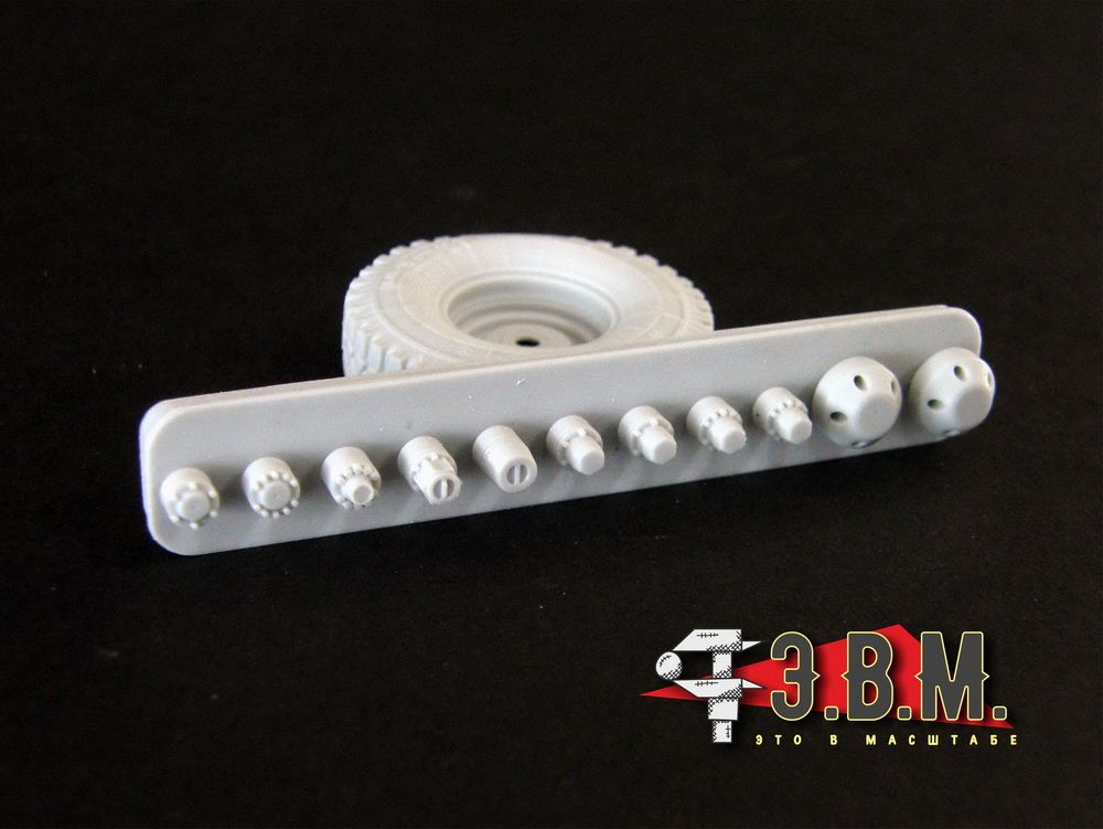 RS35059 Wheels for UAZ cars-model I-192 (pr-va USSR) - imodeller.store