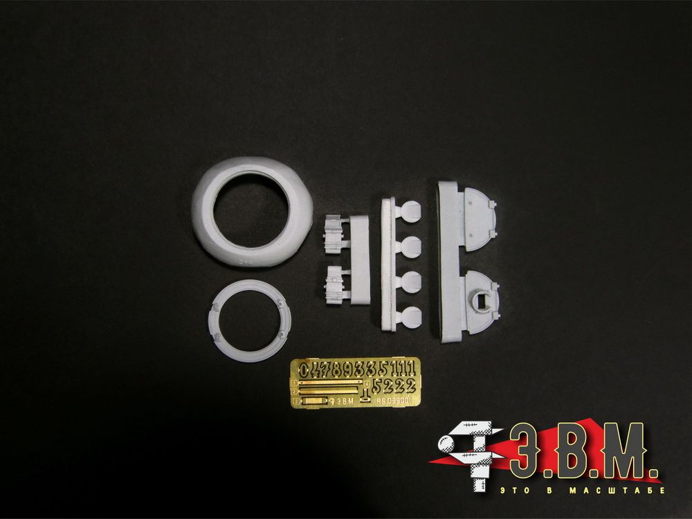 RS35060 Commander Tower for Tank IS-2 Plant No. 200 Production Mart-December 1944 - imodeller.store