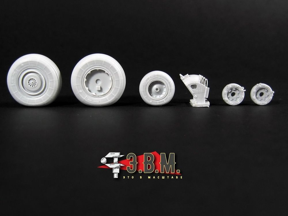 RS48008 Wheels of the Su-27 chassis (1:48) - imodeller.store