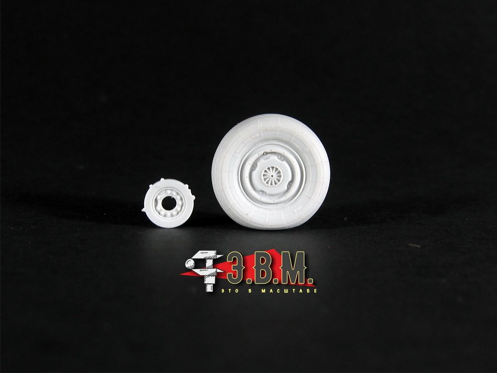 RS48009 Wheels of the Su-57 chassis (1:48) - imodeller.store