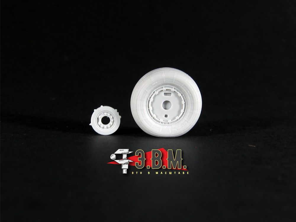 RS48009 Wheels of the Su-57 chassis (1:48) - imodeller.store
