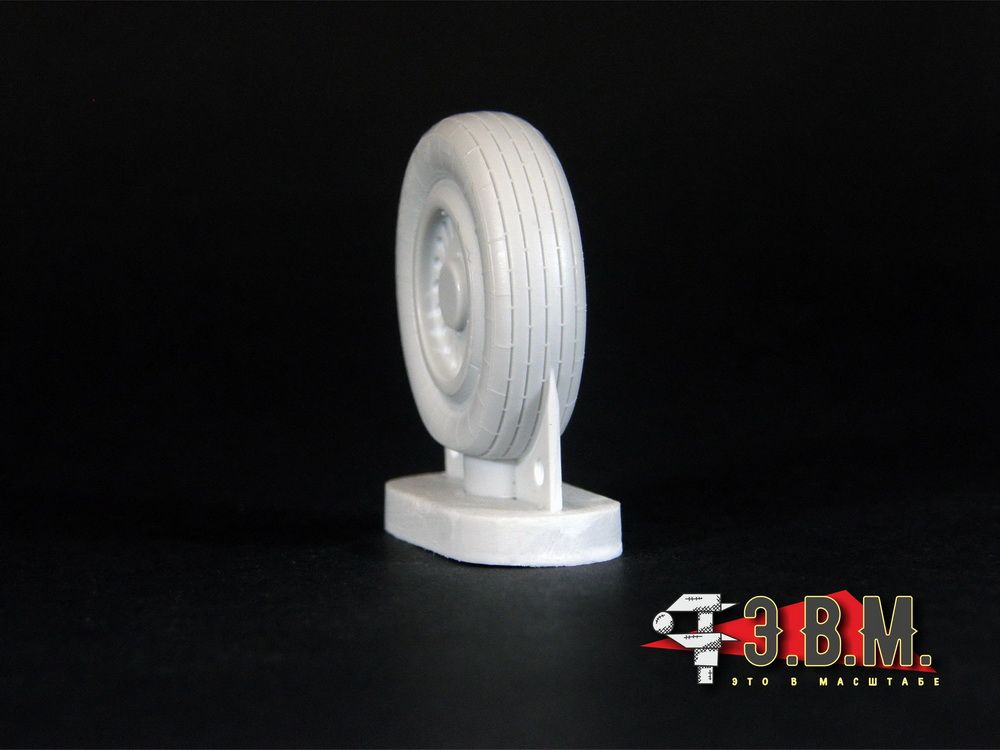 RS48012 Chassis wheels for a model of the MiG-25 aircraft (Type-2) (1:48) - imodeller.store