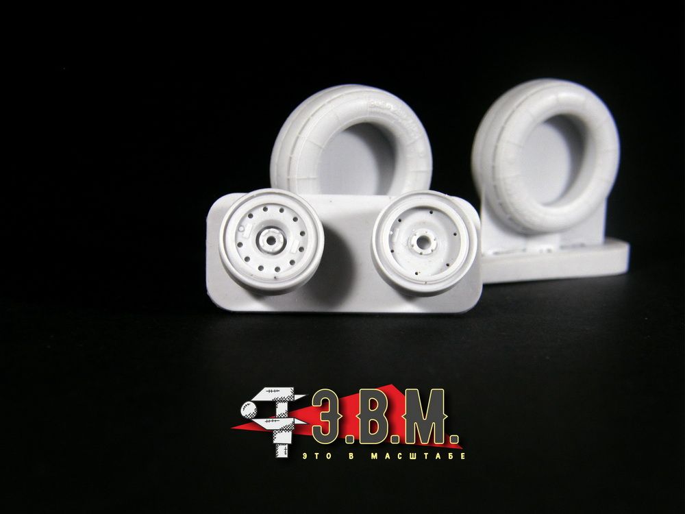 RS48018 Chassis wheels for a model of the MiG-29 SMT aircraft 9-17 m1: 48 - imodeller.store