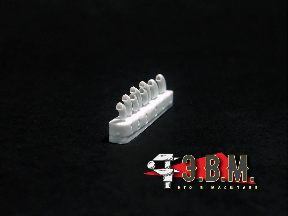 RS48023 Yak-9 exhaust nozzles (1:48) - imodeller.store