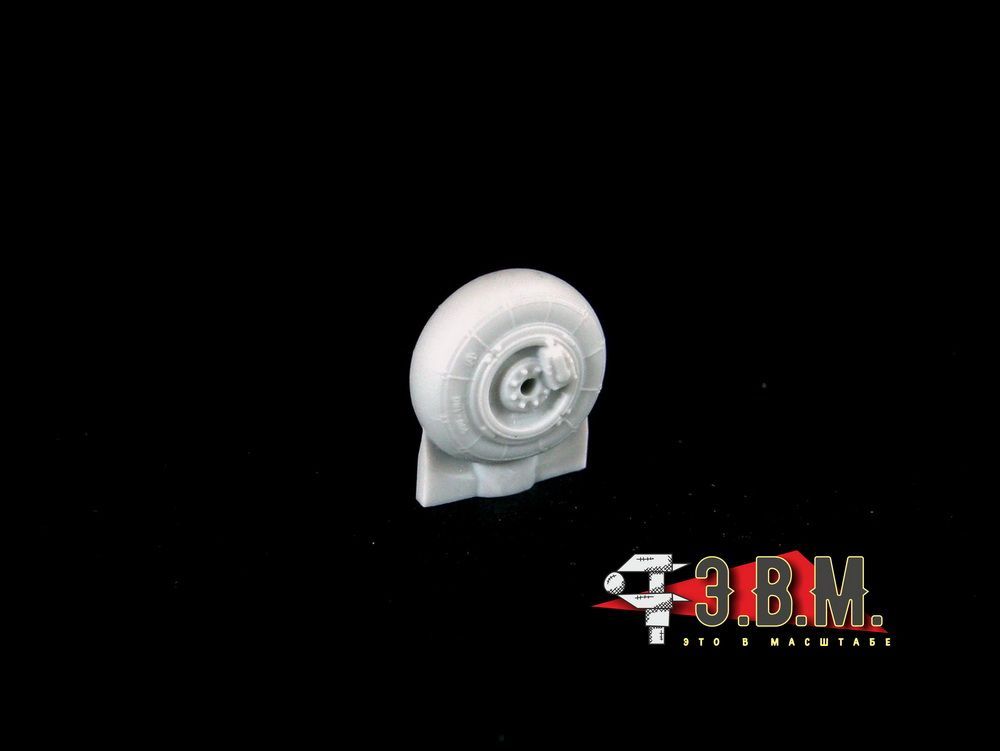 RS48024 Chassis wheels for the MiG-21 aircraft model (early version) - imodeller.store