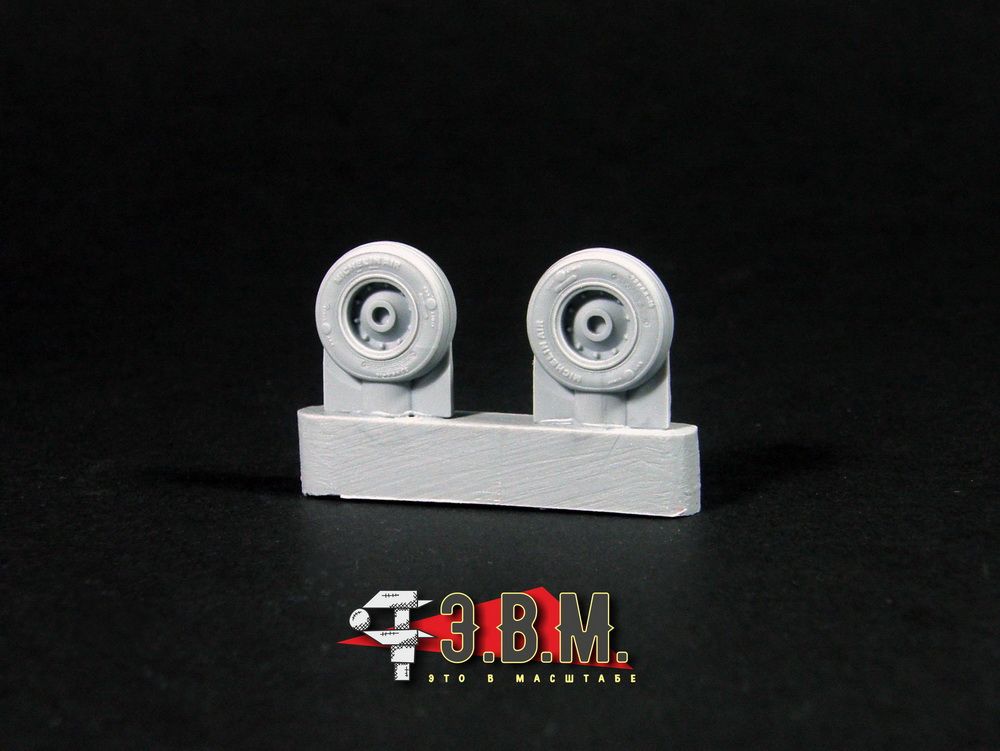 RS48026 Chassis wheels for the F-14A aircraft model (1:48) - imodeller.store