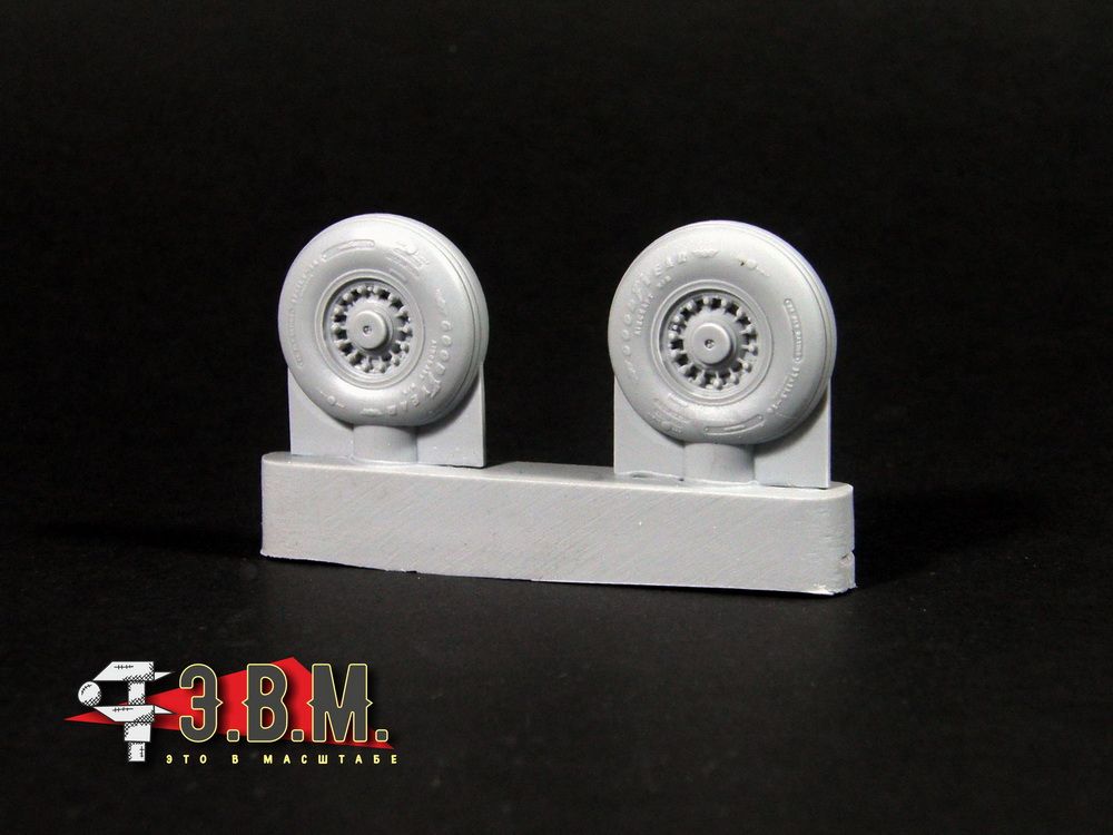 RS48026 Chassis wheels for the F-14A aircraft model (1:48) - imodeller.store