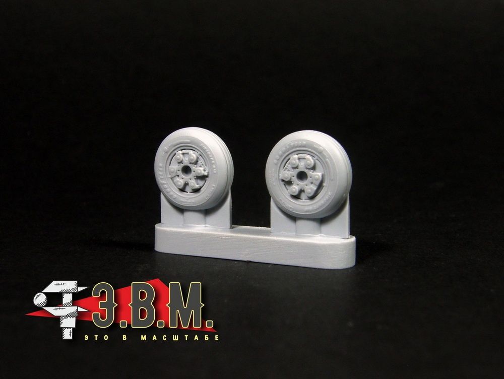 RS48034 Chassis wheels for a model of the F-16C/D Block 30 aircraft (1:48) - imodeller.store