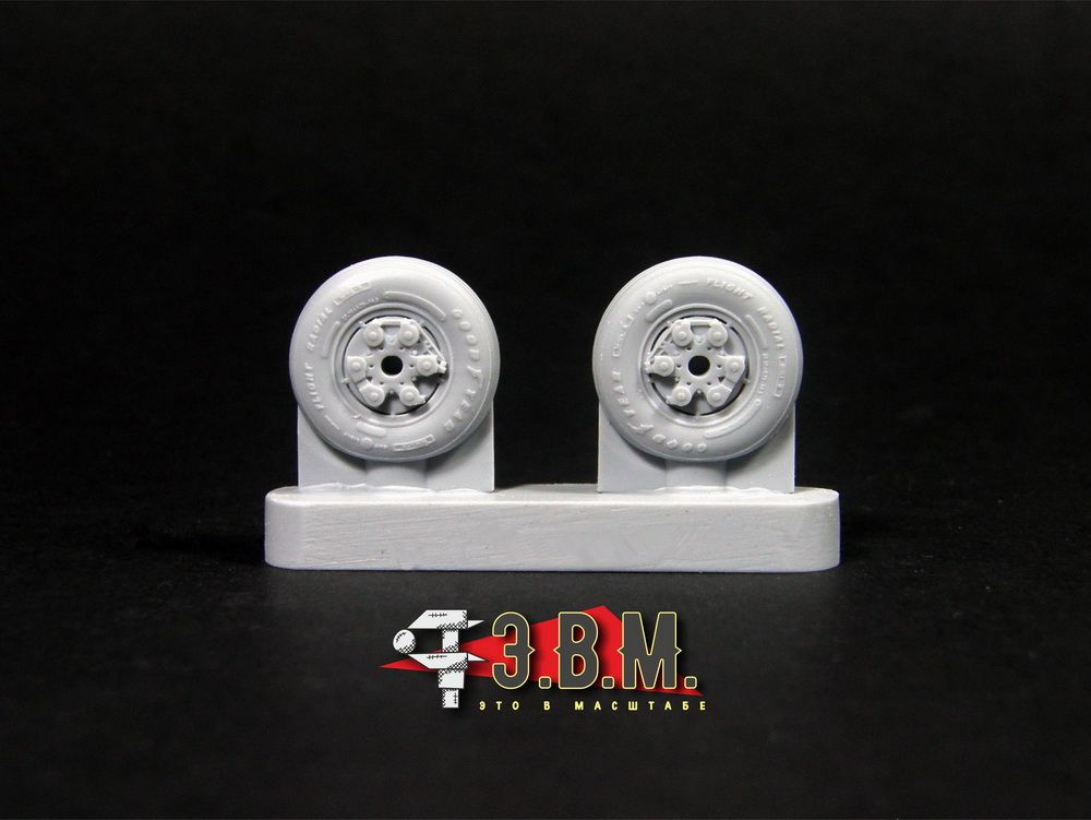 RS48035 Chassis wheels for a model of the F-16C/D/E/F BLOCK 40/50/60/SUFA (1:48) - imodeller.store