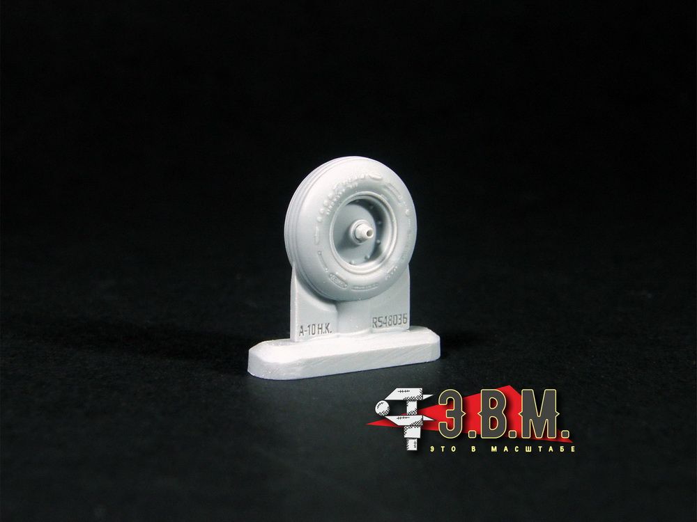 RS48036 Chassis wheels for the A-10 Thunderbolt II aircraft model (1:48) - imodeller.store