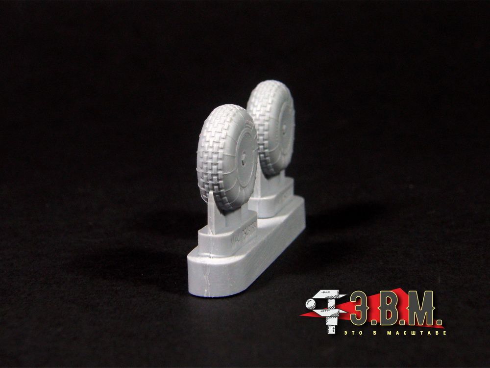 RS48037 Chassis wheels for Mi-4 helicopter model (1:48) - imodeller.store