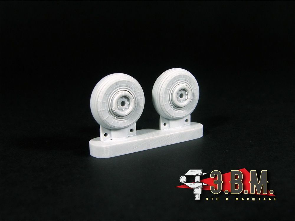 RS72010 chassis wheels for the Su-35 aircraft model (1:72) - imodeller.store