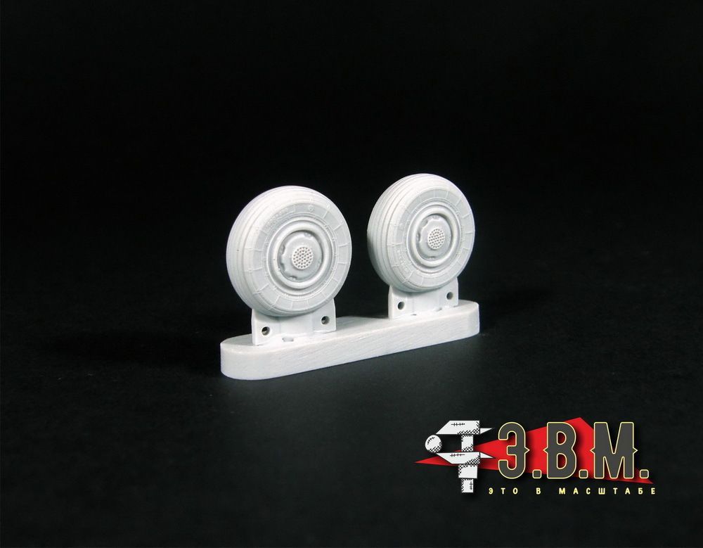 RS72010 chassis wheels for the Su-35 aircraft model (1:72) - imodeller.store