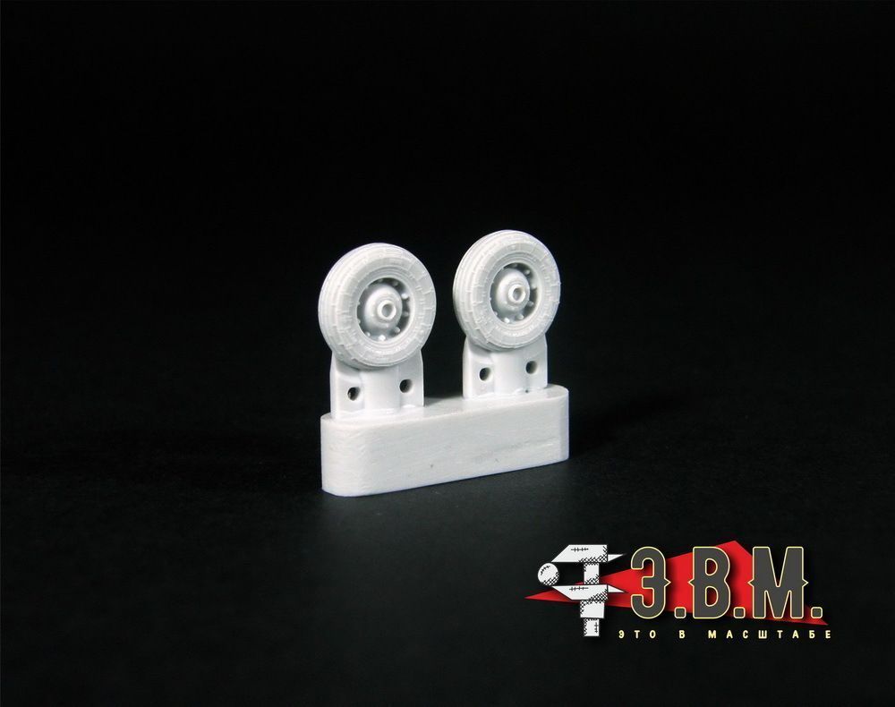 RS72010 chassis wheels for the Su-35 aircraft model (1:72) - imodeller.store
