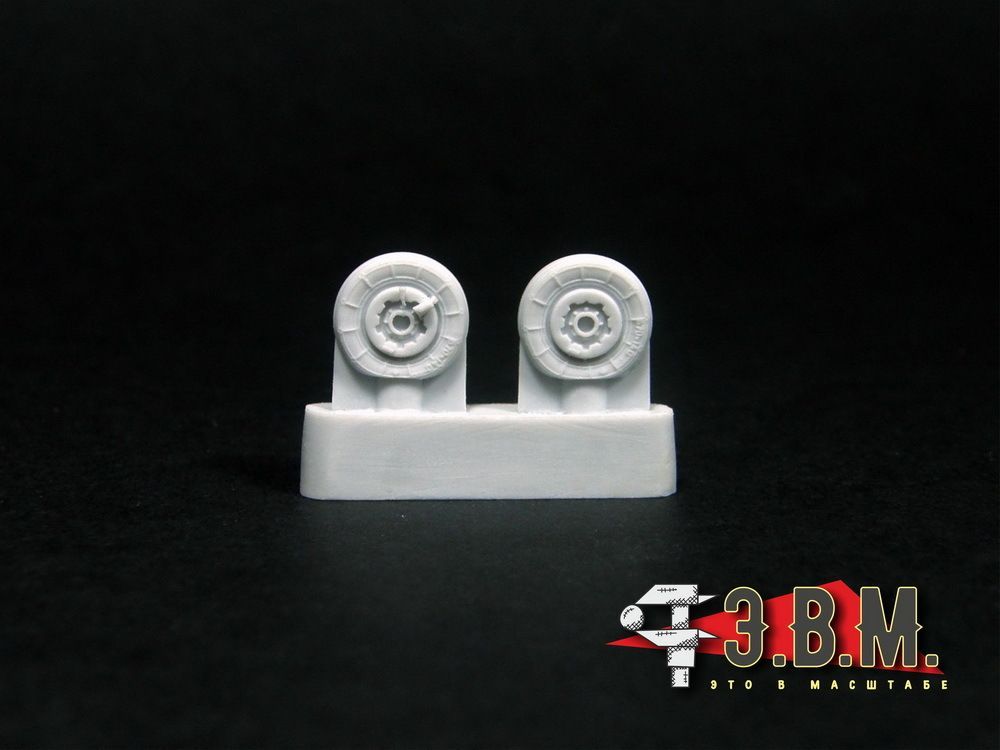 RS72012 Chassis wheels for the MiG-29 SMT 9-17 aircraft model - imodeller.store