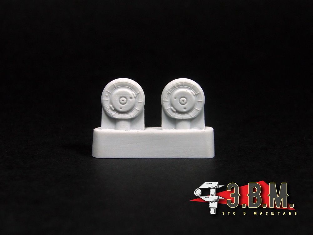 RS72012 Chassis wheels for the MiG-29 SMT 9-17 aircraft model - imodeller.store