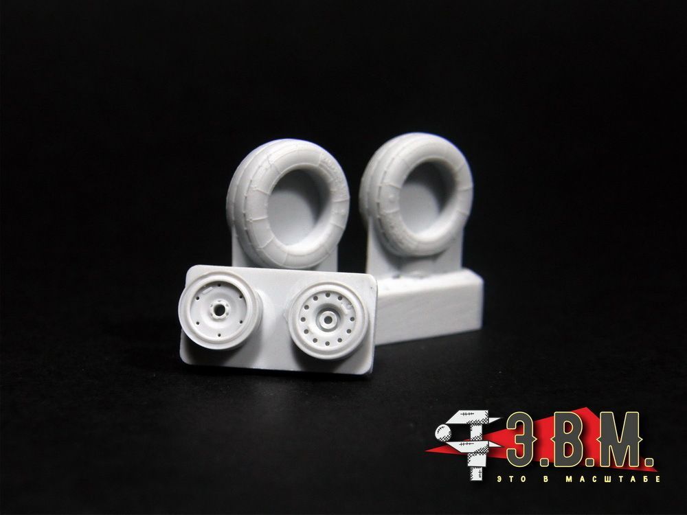 RS72012 Chassis wheels for the MiG-29 SMT 9-17 aircraft model - imodeller.store