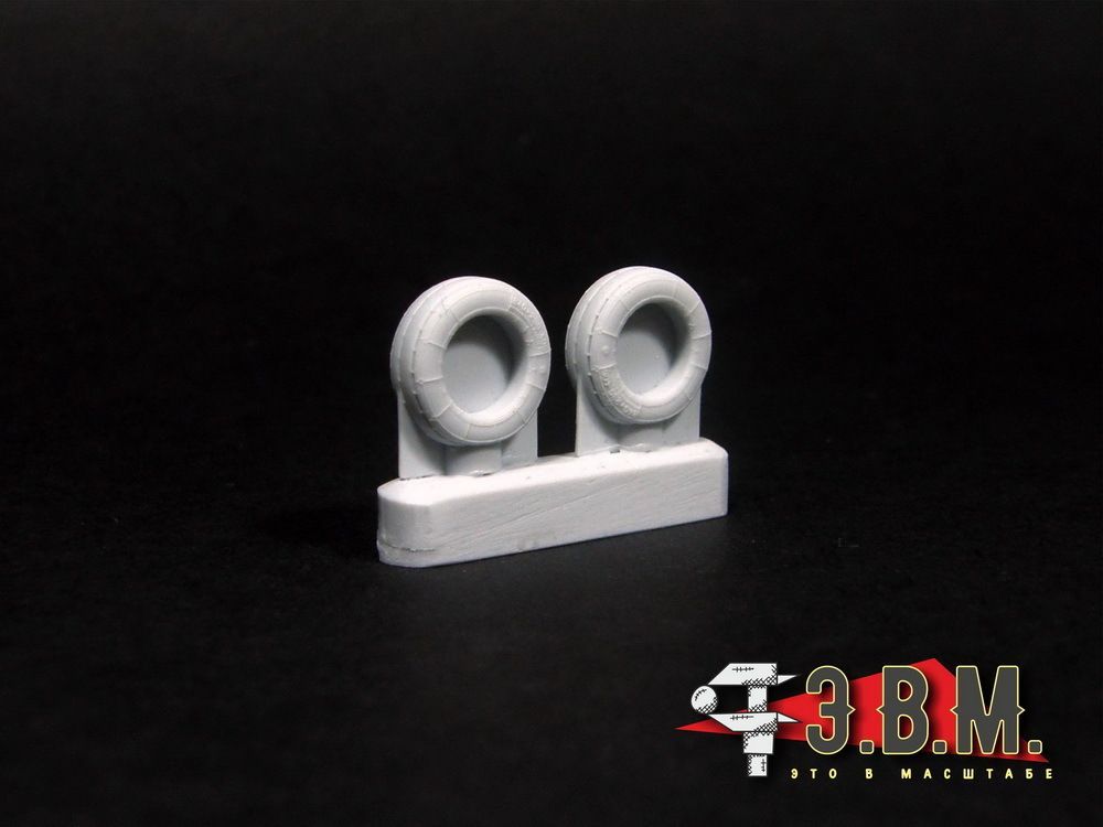 RS72012 Chassis wheels for the MiG-29 SMT 9-17 aircraft model - imodeller.store