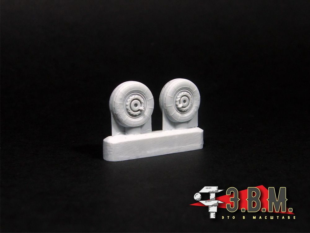 RS72012 Chassis wheels for the MiG-29 SMT 9-17 aircraft model - imodeller.store