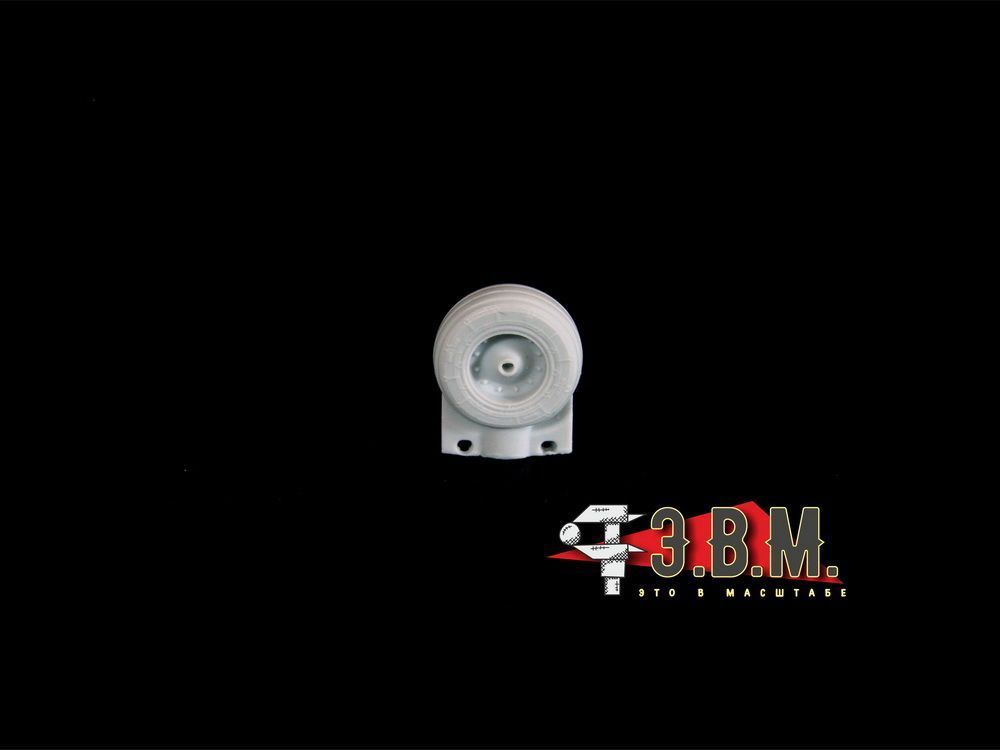 RS72015 chassis wheels for a model of the Su-27 cm/cm-3 aircraft - imodeller.store