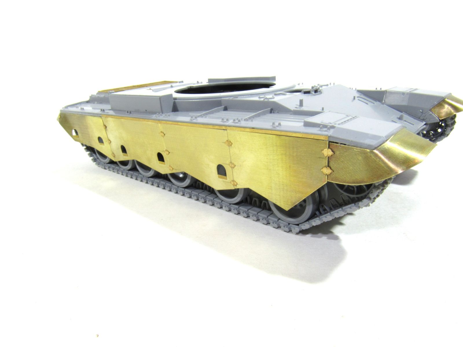 Sigzag screens for the 2C19 152-mm model self-propelled division howitzer from LLC Zvezda - imodeller.store