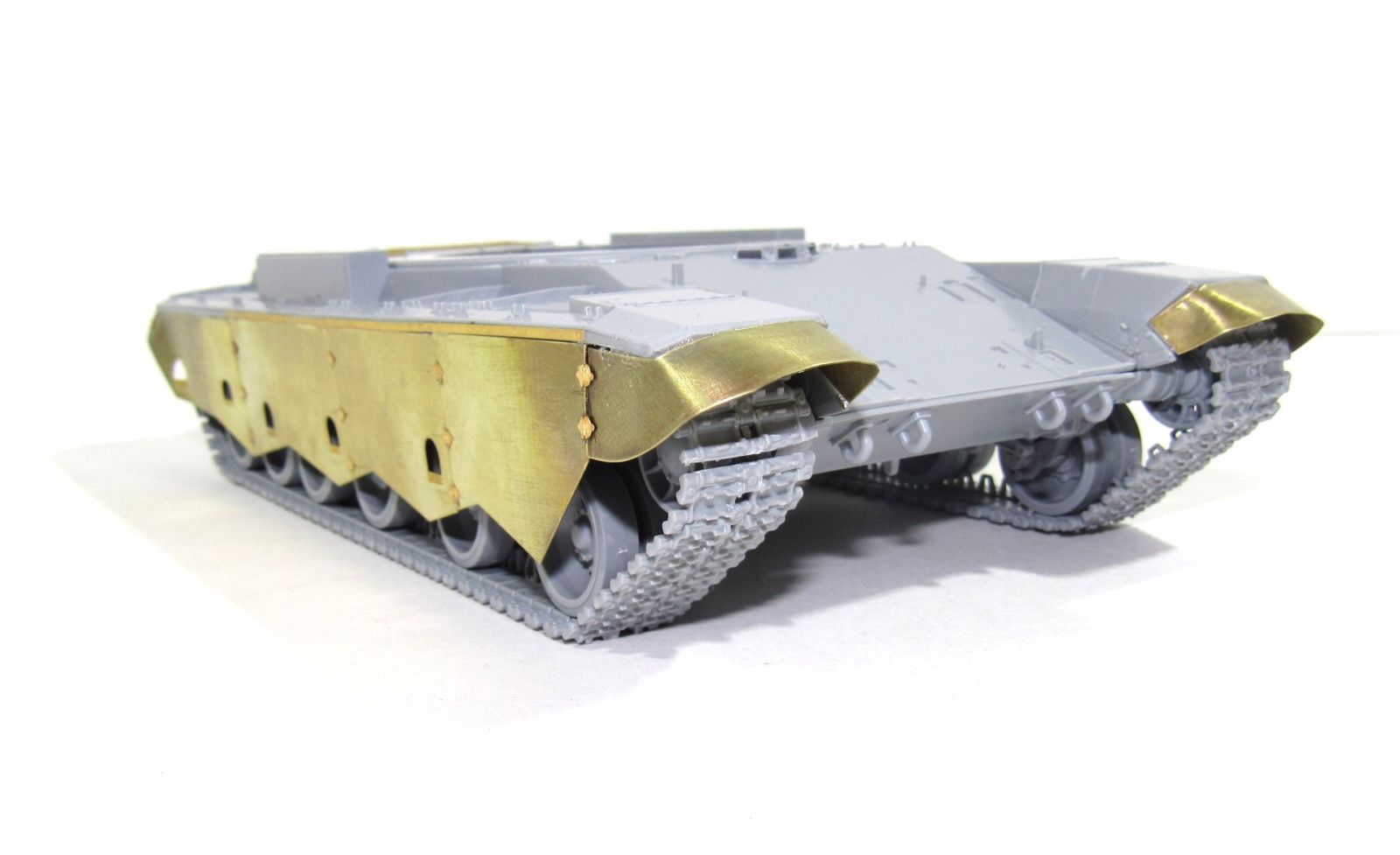 Sigzag screens for the 2C19 152-mm model self-propelled division howitzer from LLC Zvezda - imodeller.store