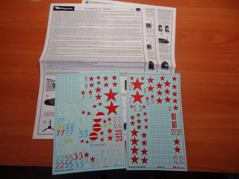 Sukhoi Su-2 Family 1.48 (decal) - imodeller.store